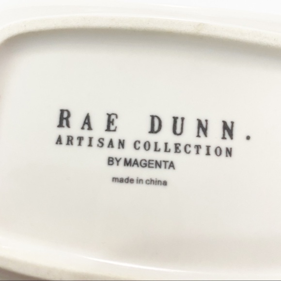 Rae Dunn Courage Dish Artisan Collection by Magenta Small Trinket Jewelry Tray - Picture 6 of 7